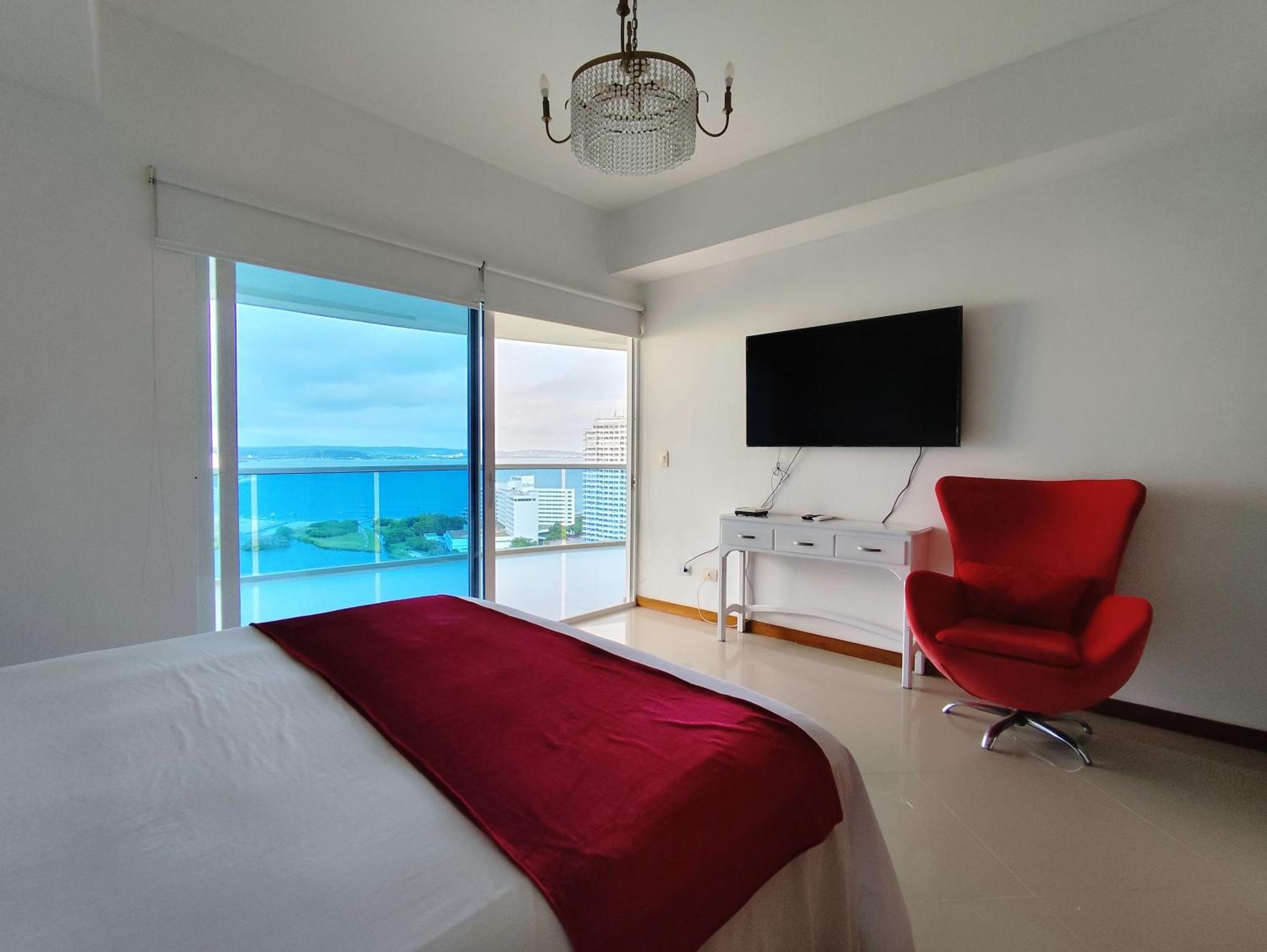 Apartamento De Lujo Con Vista Al Mar - Excelente Ubicacion Cartagena Exterior photo